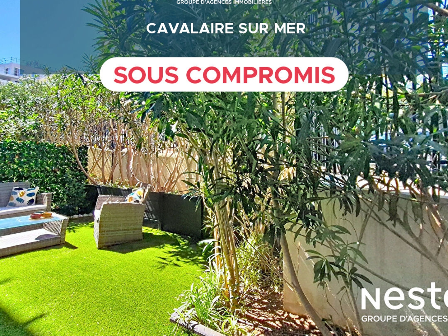 Appartement Cavalaire Sur Mer 3 pièce(s) proche commerces, plages et port avec terrasse et garage double !