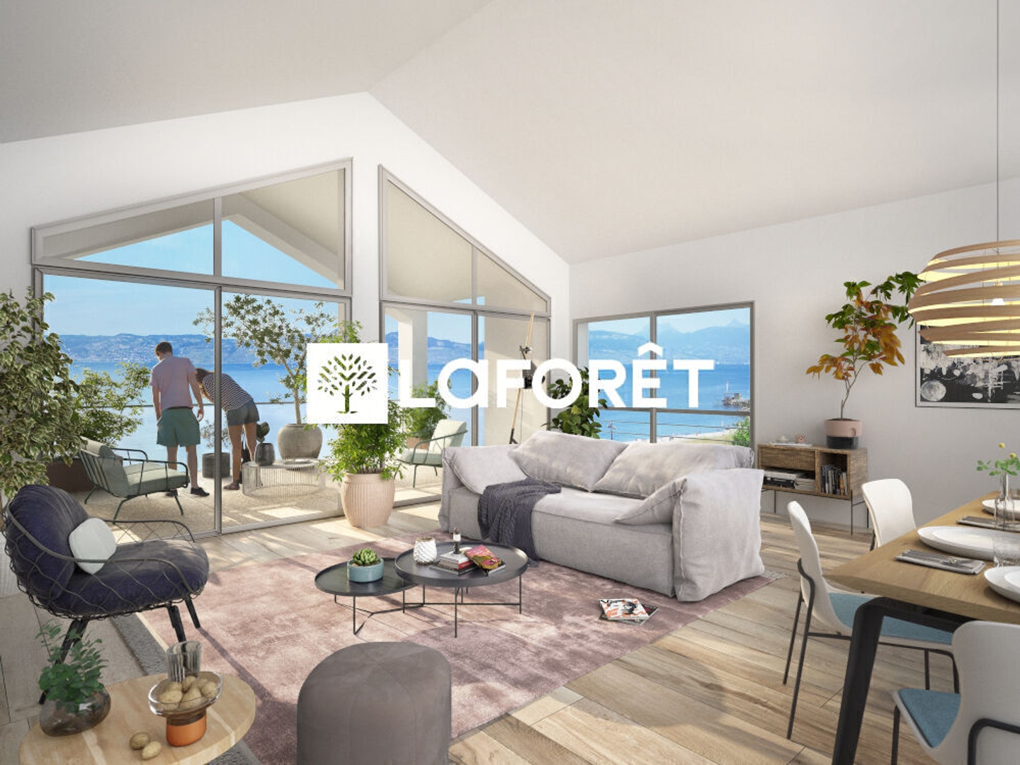 Appartement à vendre - 4 pièces - 96m2 - Neuvecelle (74500)