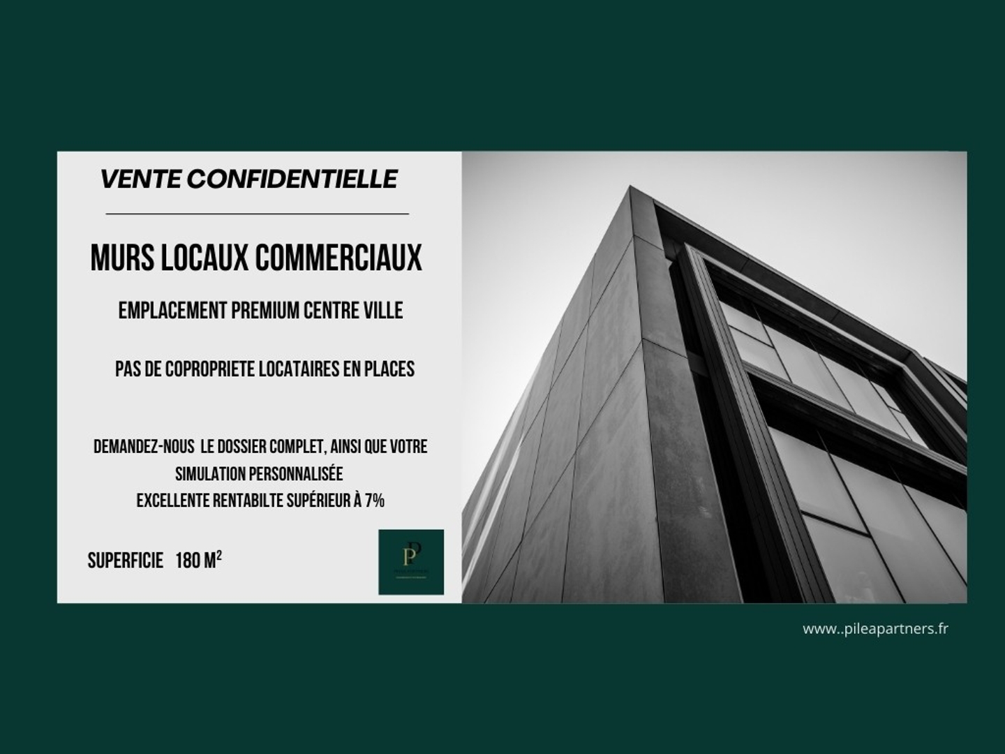 MURS LOCAUX COMMERCIAUX SPECIAL INVESTISSEURS
