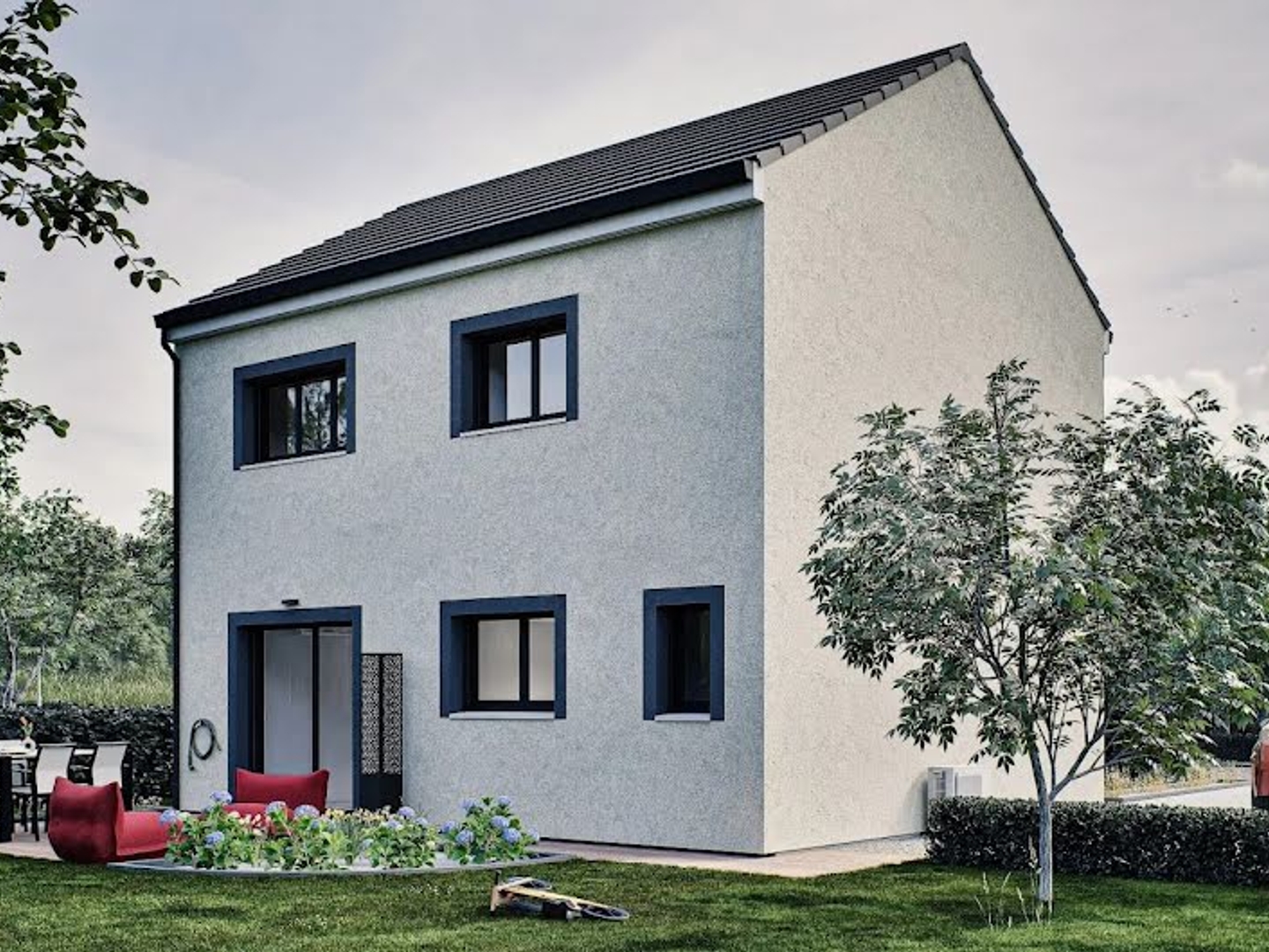 Maison à vendre - 4 pièces - 84m2 - Bourth (27580)