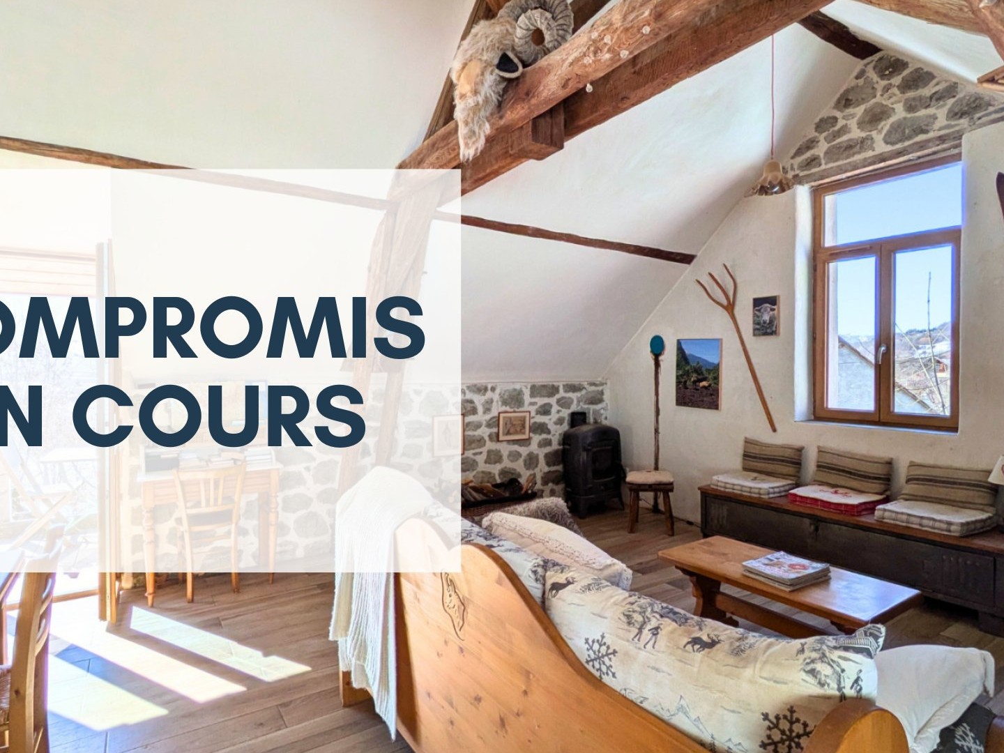 Coup de coeur : Maison de Pays en Pierre et Vue Panoramique à Chaillol