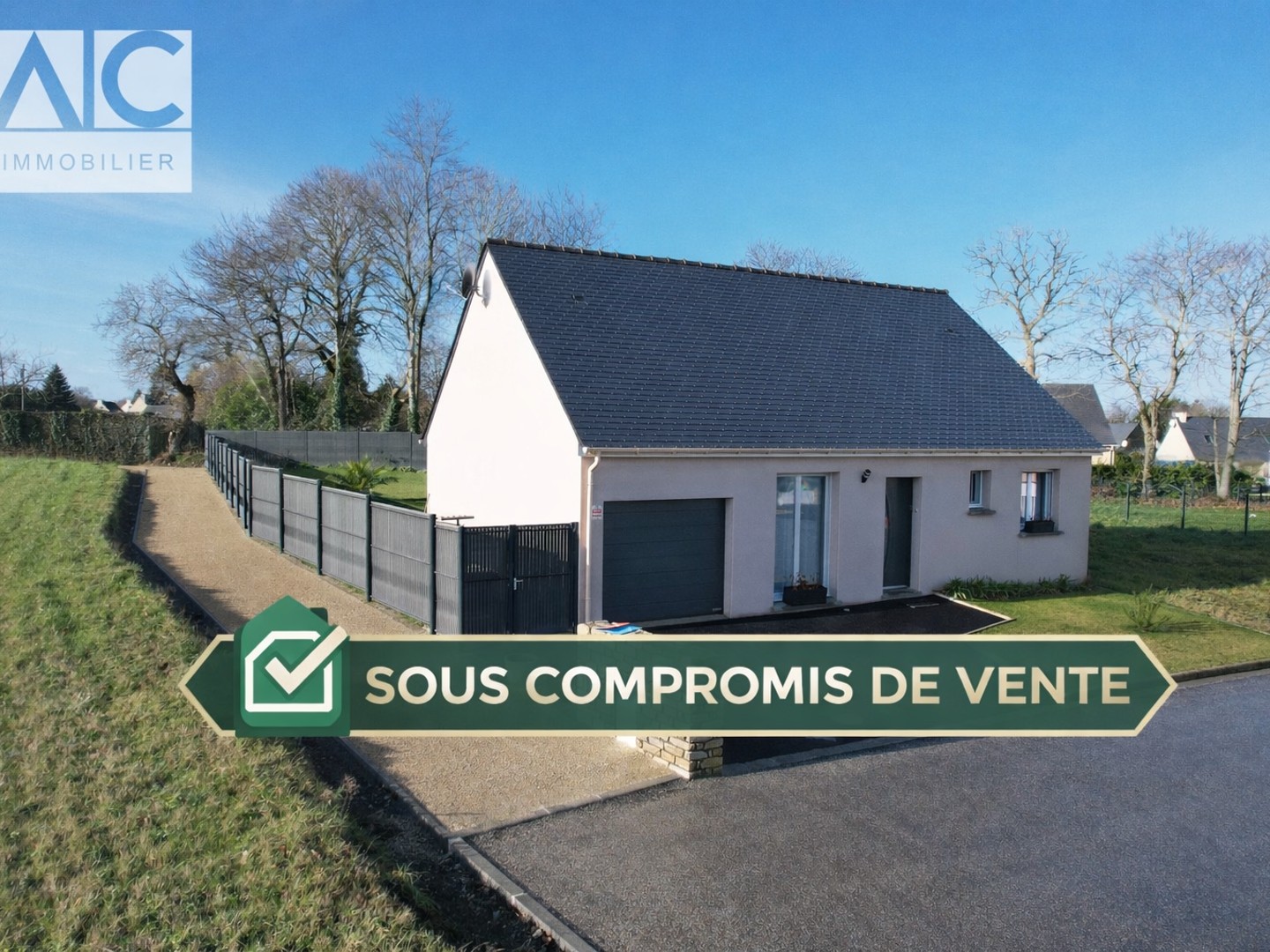 Maison de plain-pied, 4 pièces, 76m2, GOUDELIN (22290)