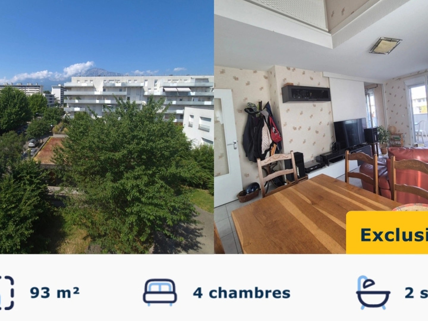 Appartement 5 pièces 93 m²