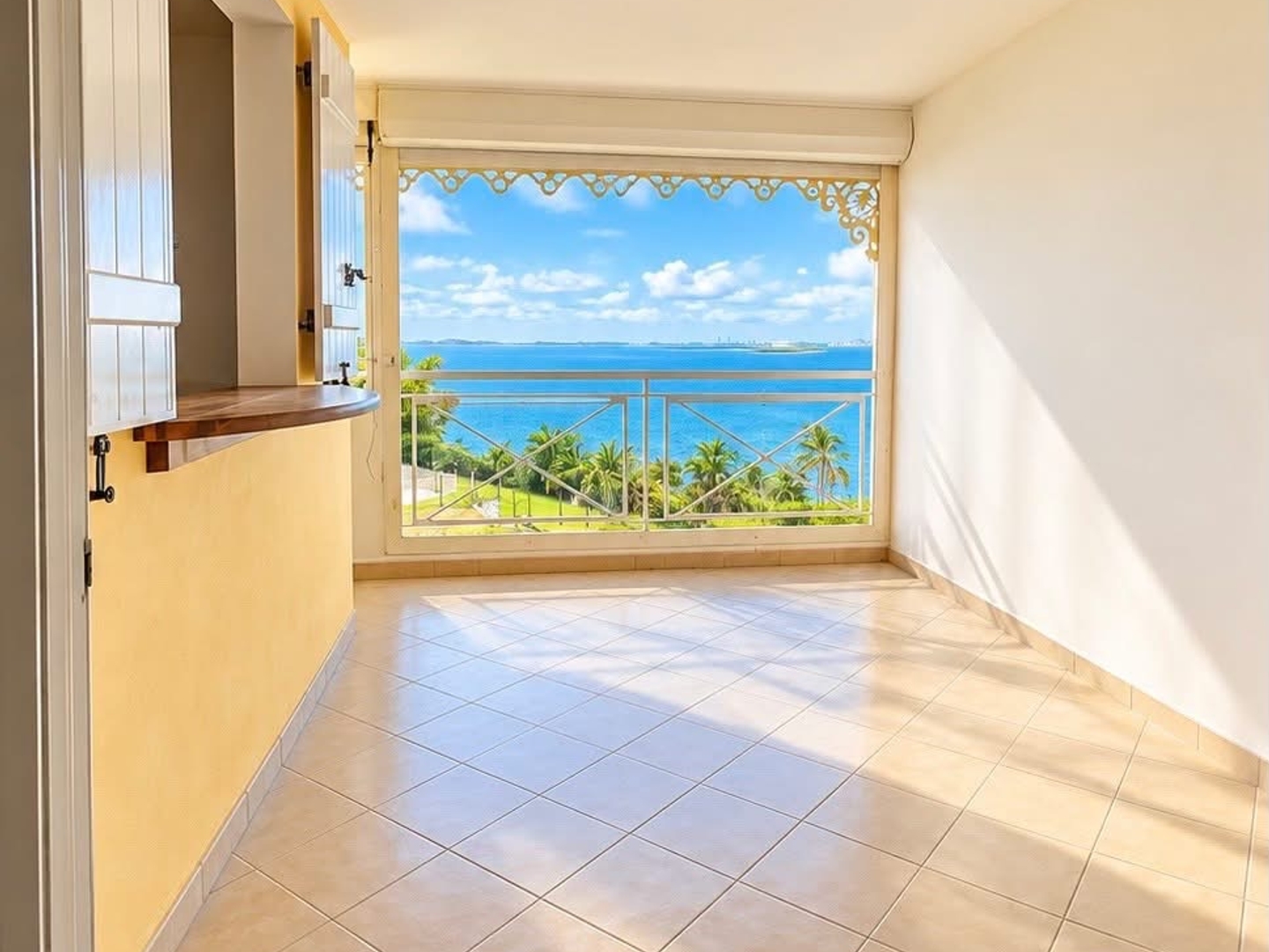 A VENDRE trés beau Duplex avec vue mer à PETIT BOURG