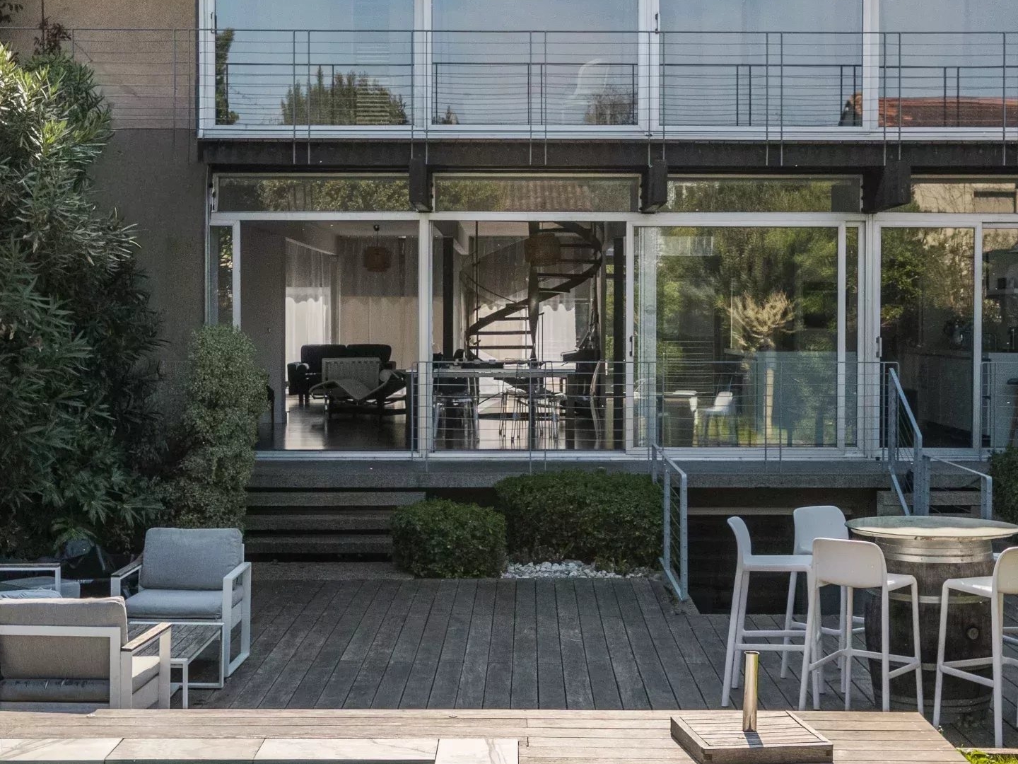 Maison contemporaine avec piscine à Caudéran