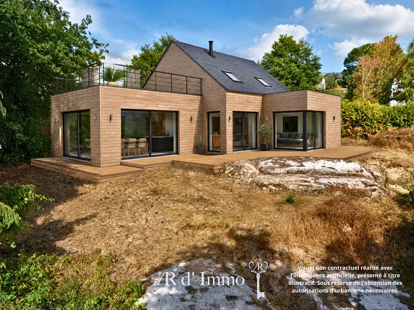 Terrain 158 m²
