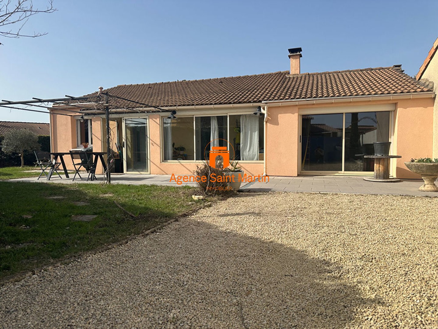 Maison Plain Pied 4 chambres avec Piscine