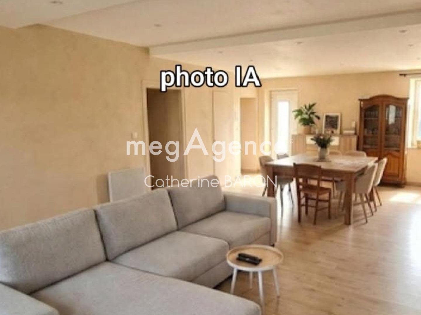 Ensemble immobilier maison 100m2 jardin et dépendances