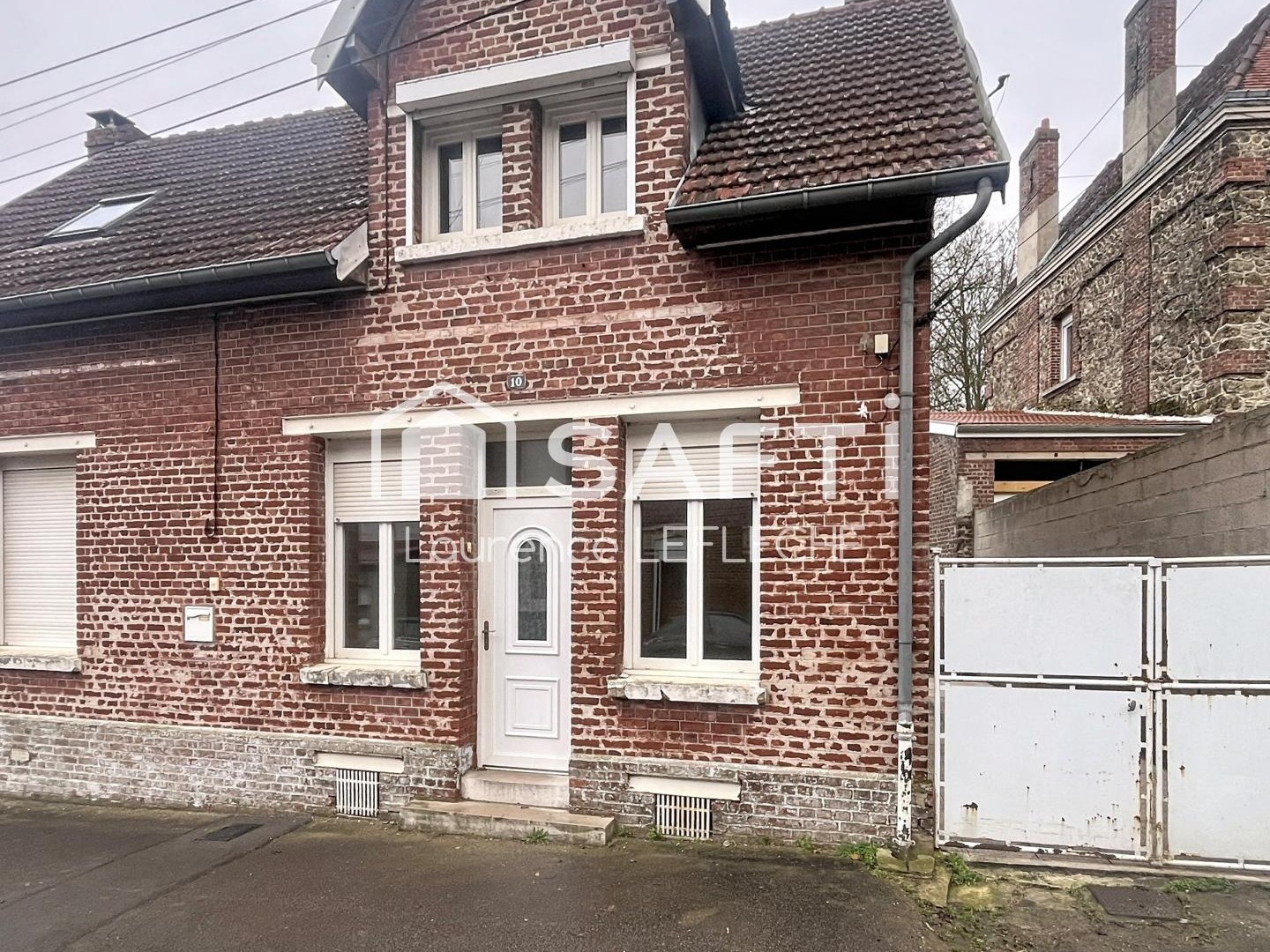 Maison de ville en brique