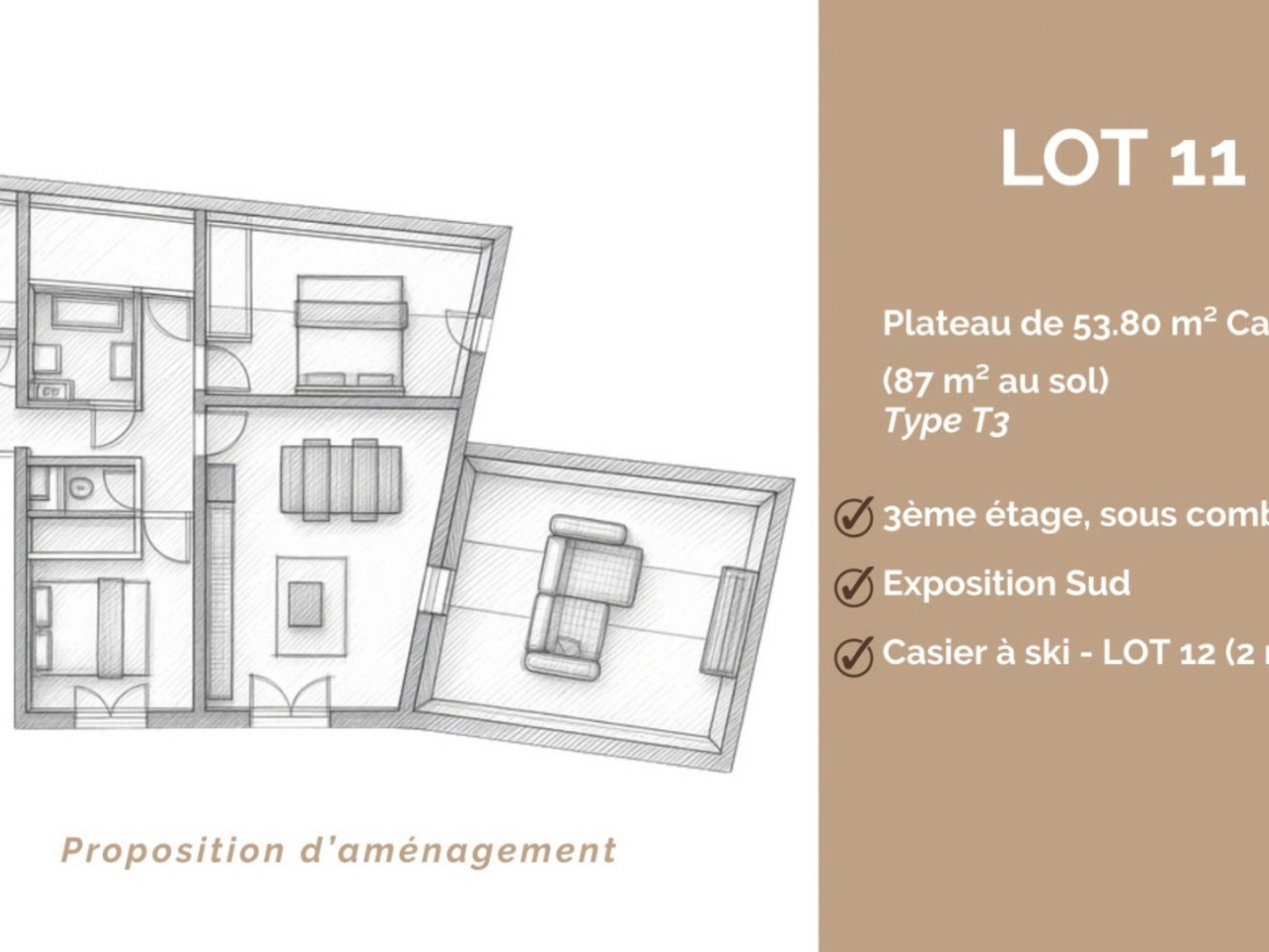 Appartement à vendre - Vallouise-Pelvoux (05340)
