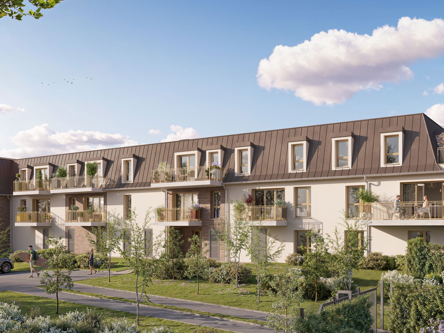 Appartement à vendre - 2 pièces - 38m2 - Villers-Sur-Mer (14640)