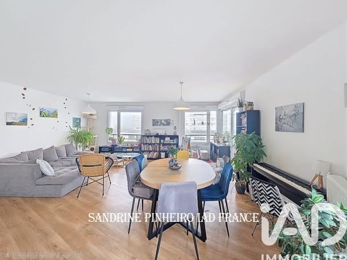 Appartement 4 pièces 95 m²