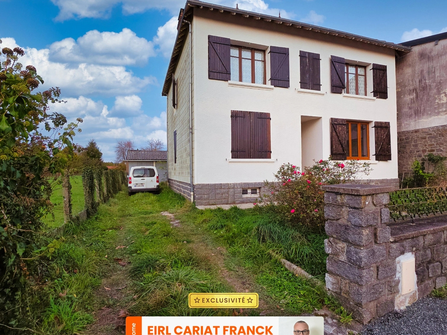 Maison à vendre 6 pièces VIEILLEVILLE MOURIOUX (23)