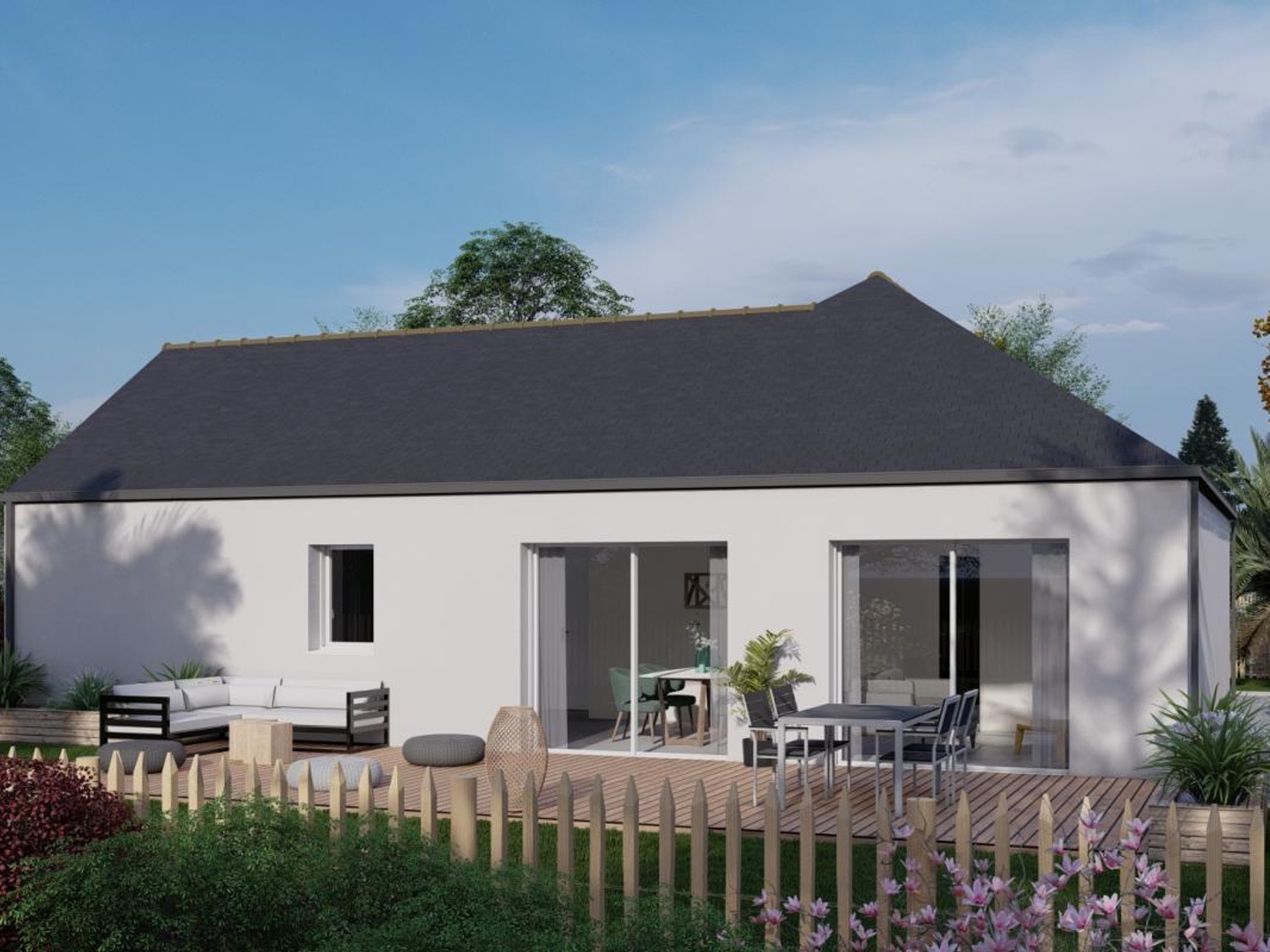 Maison à vendre - 82m2 - Paimpont (35380)