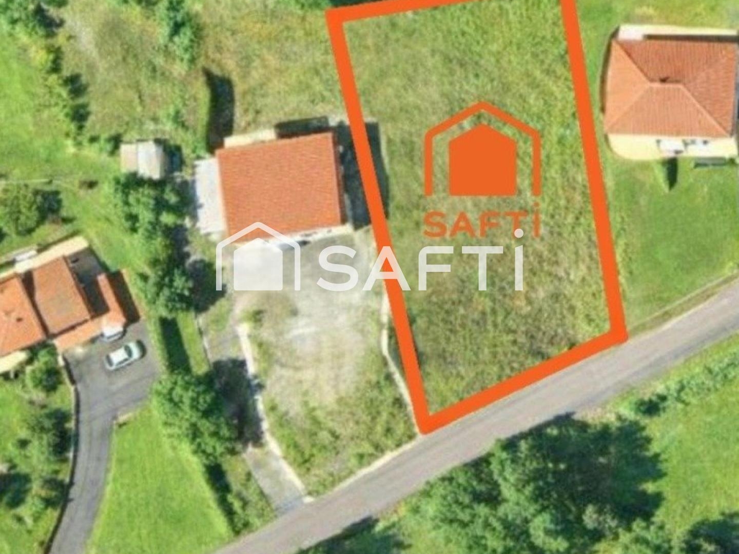 Terrain constructible viabilisé - Magnifique terrain constructible de 1 864 m² à Espaly-Saint-Marcel