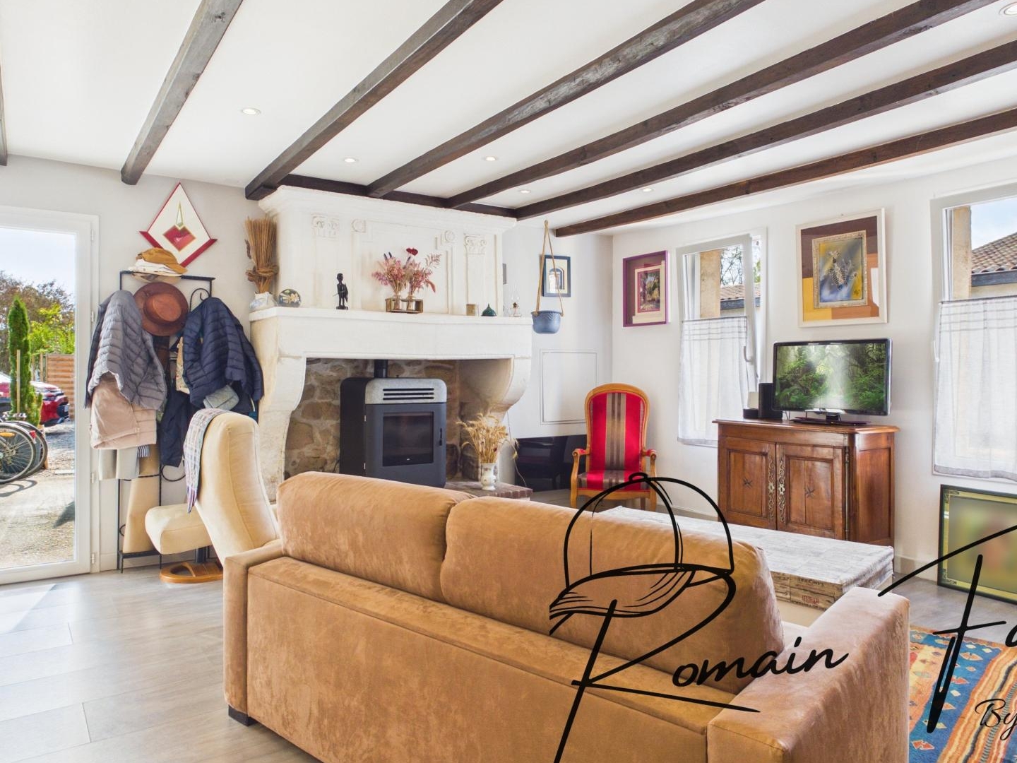 Maison à vendre - 6 pièces - 131m2 - Laruscade (33620)