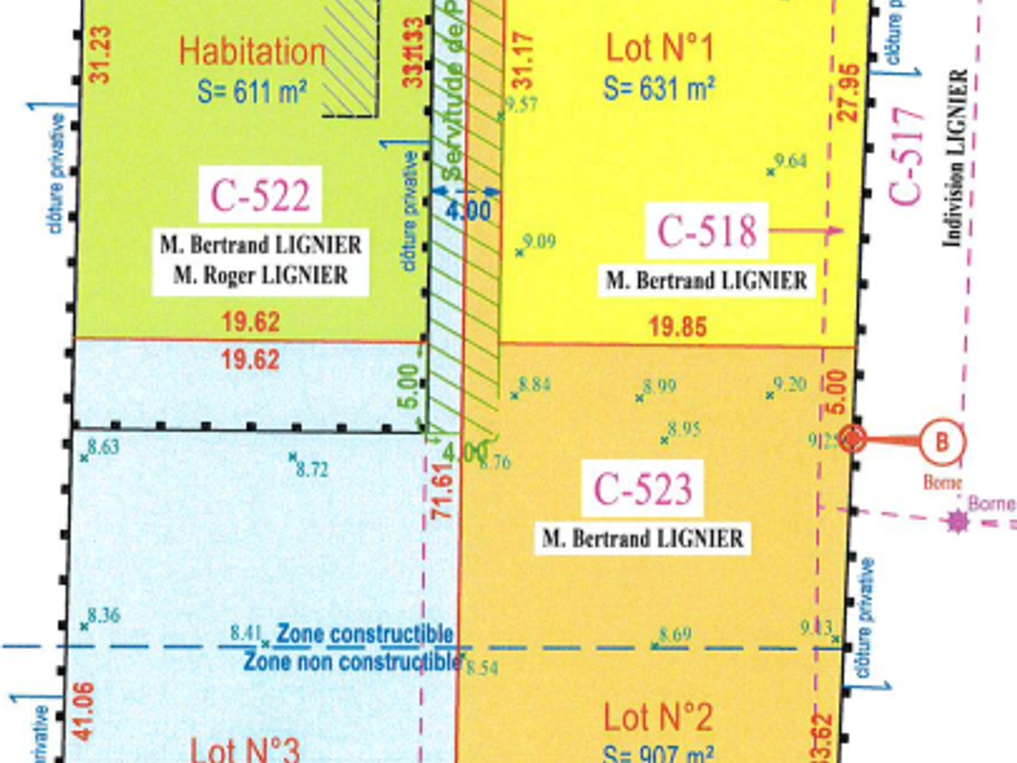 Terrain à vendre - 631m2 - Marles-Sur-Canche (62170)