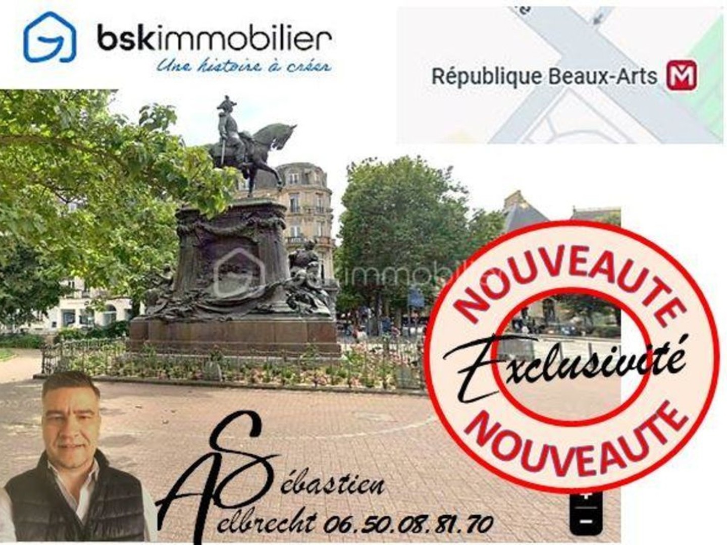 OPPORTUNITE - HYPER CENTRE 'PLACE DE LA REPUBLIQUE /RUE DE BETHUNE'