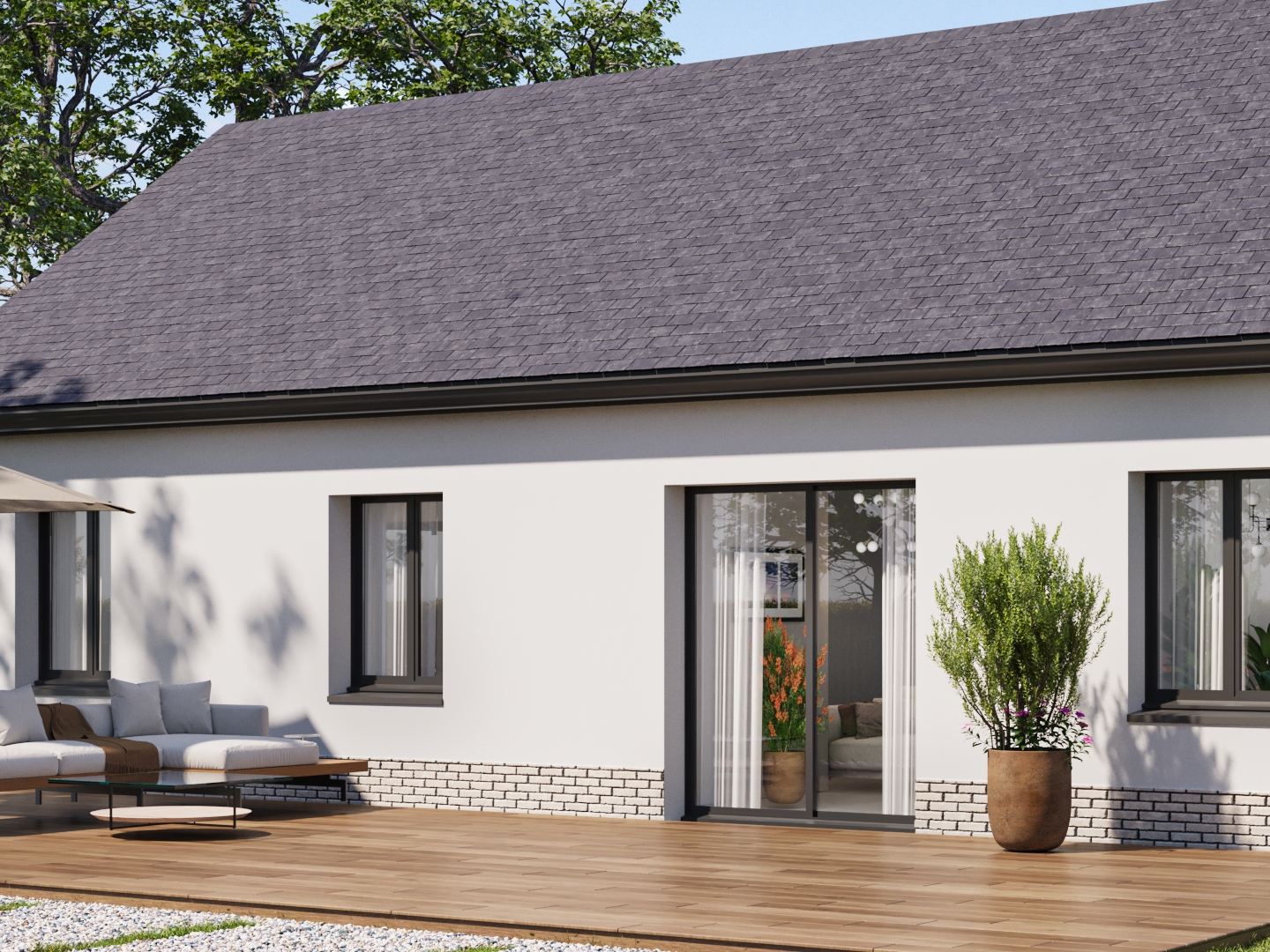 Maison à vendre - 74m2 - Bosc-Mesnil (76680)