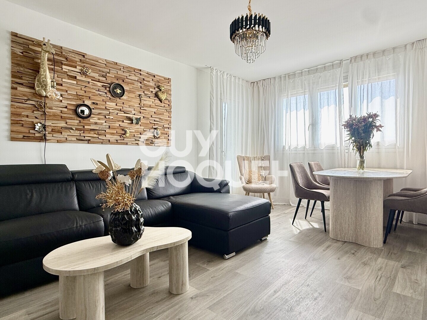 Appartement de type 3 avec balcon et parking