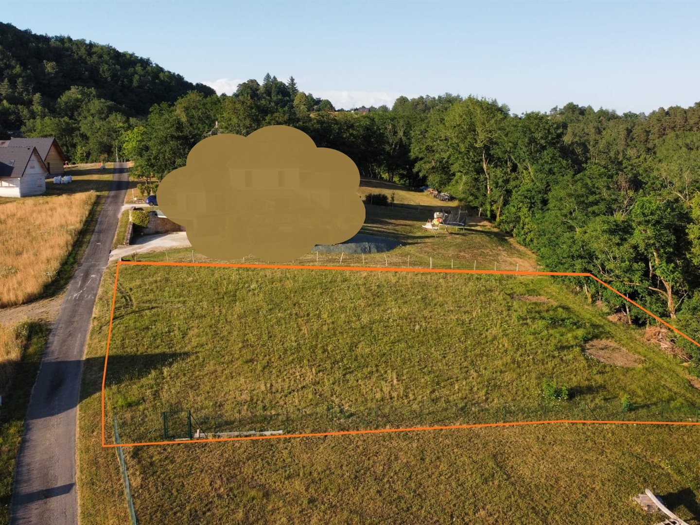 Terrain à vendre - 1625m2 - Argentat-Sur-Dord... (19320)