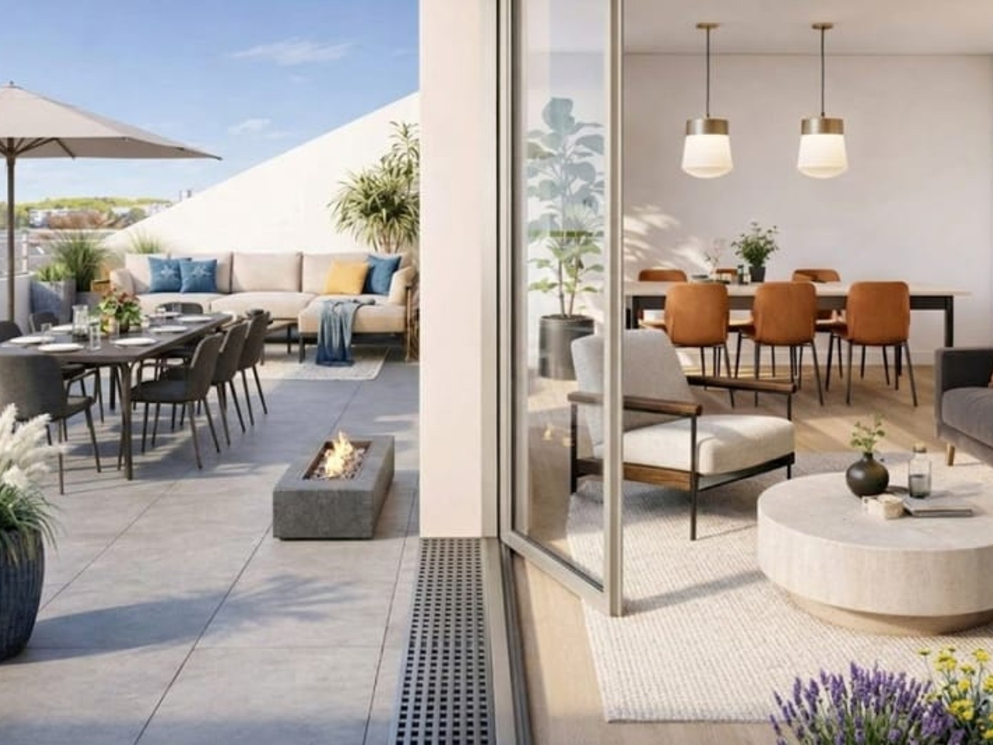 RARE À CONFLUENCE Avec Grande Terrasse, cadre de vie exceptionnel