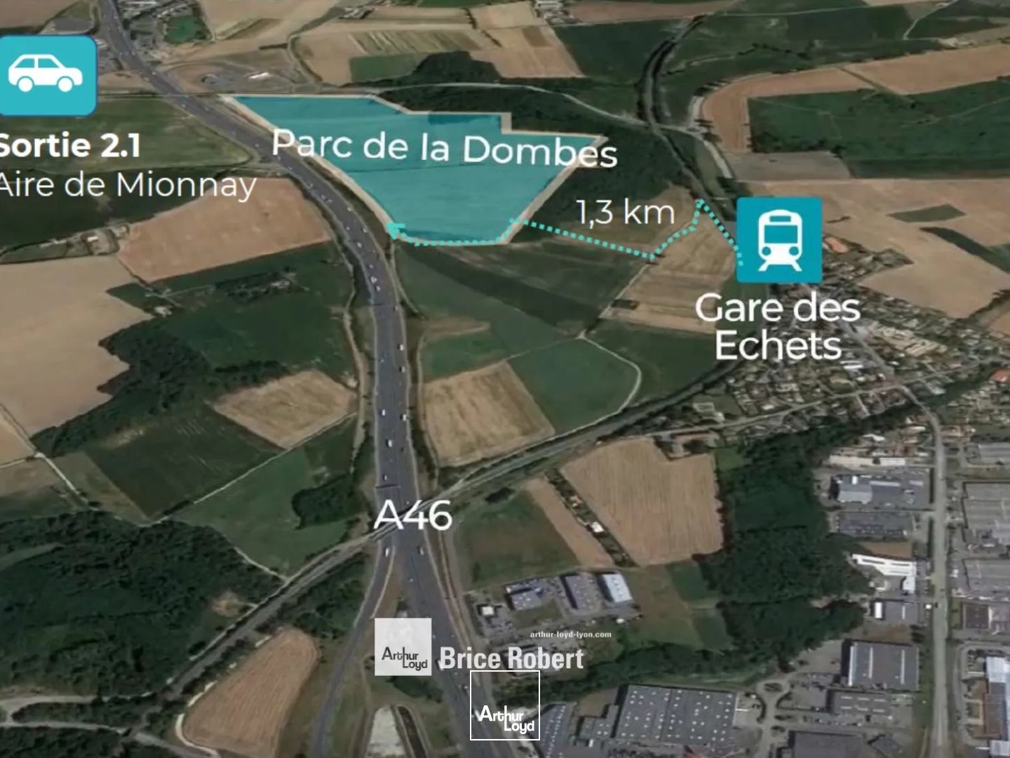 Locaux à vendre - 455m2 - Mionnay (01390)