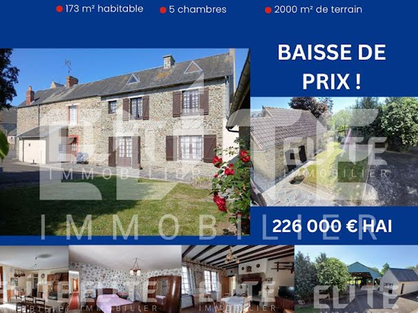 Maison 8 pièces 173 m²