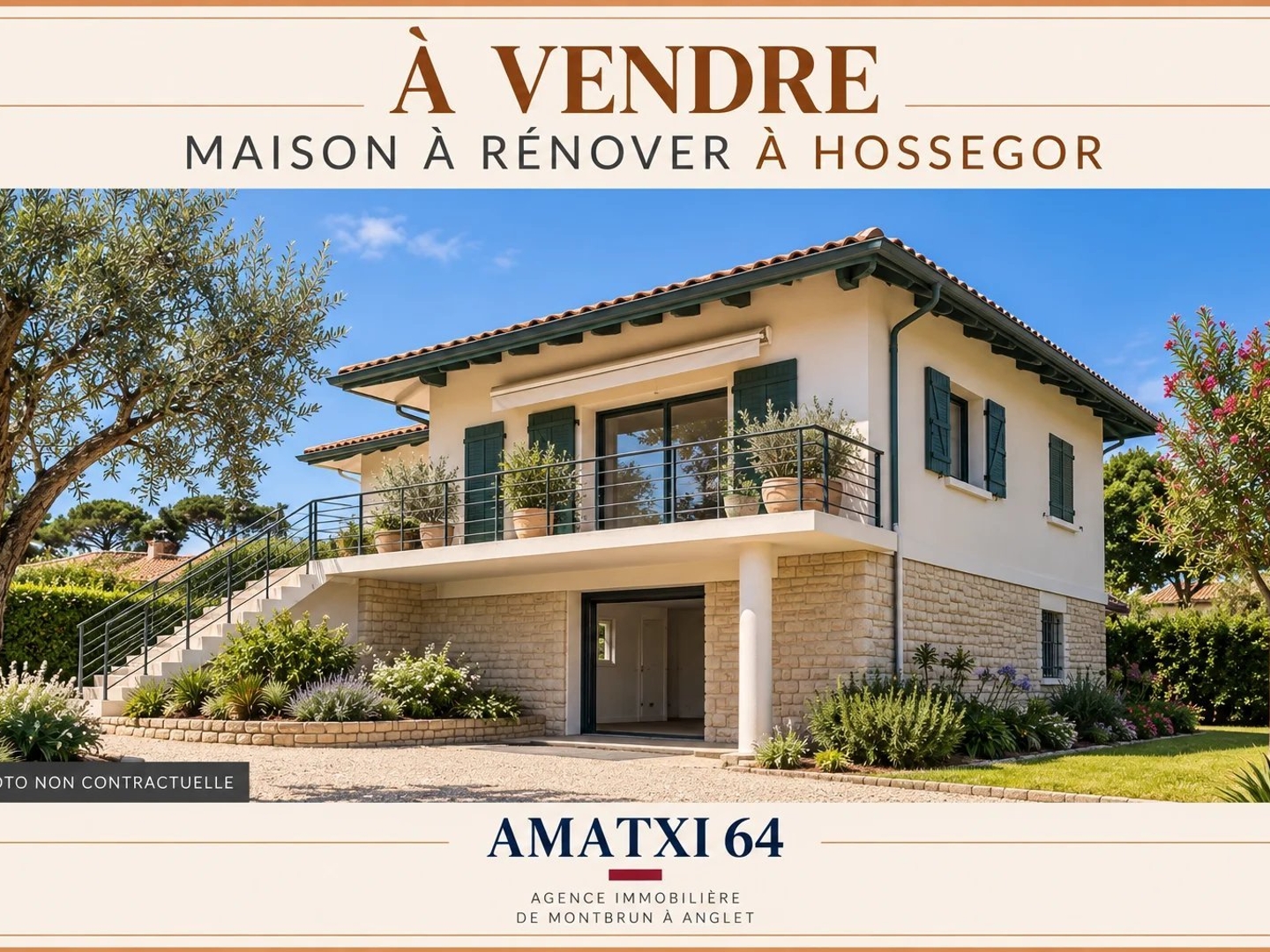 AU CALME - MAISON À RÉNOVER - DANS LES PINS - À SOORTS-HOSSEGOR