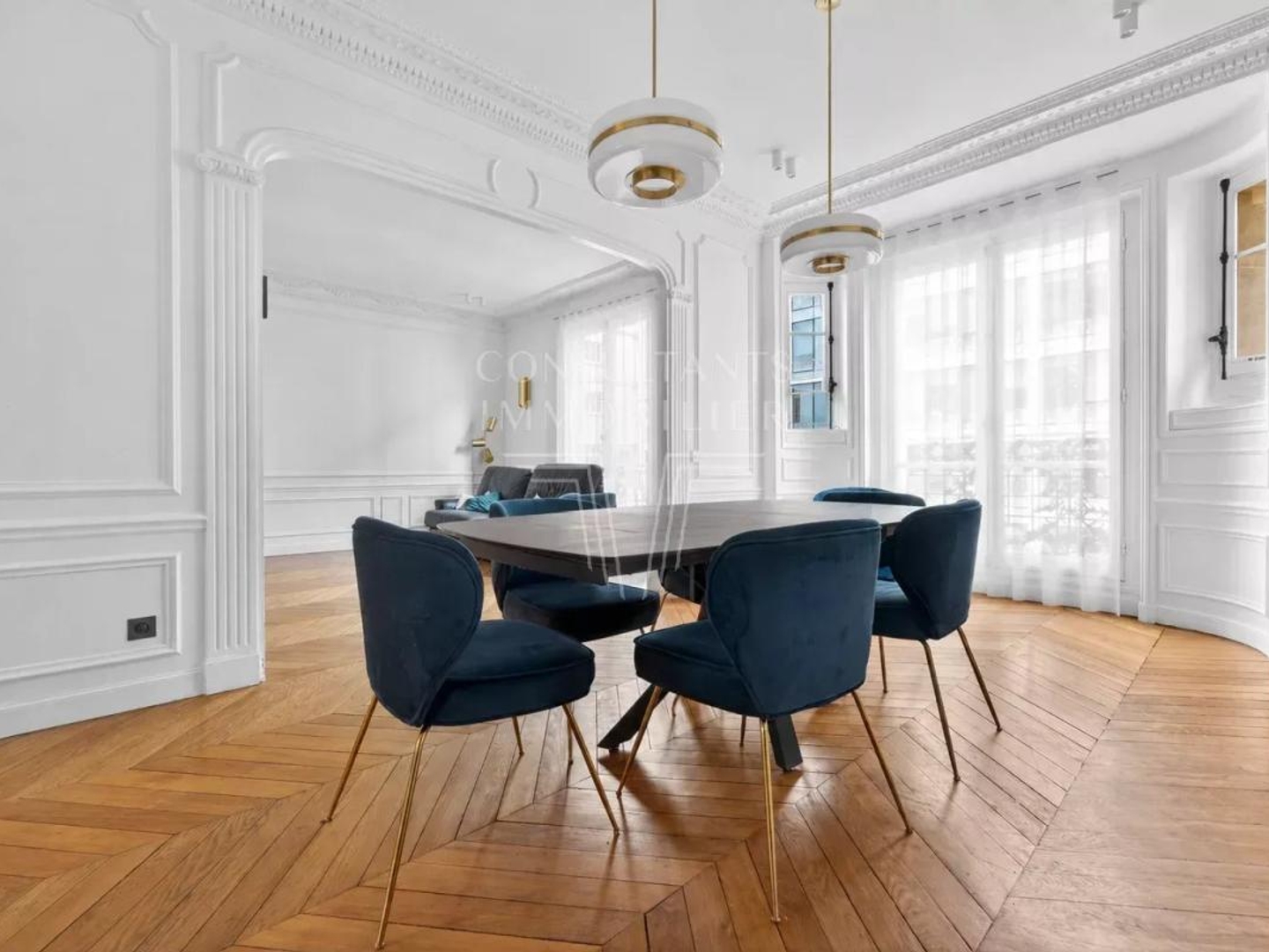 Appartement à vendre - 6 pièces - 128m2 - Levallois-Perret (92300)