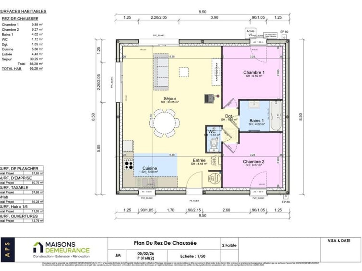 Maison à vendre - 66m2 - Créhen (22130)