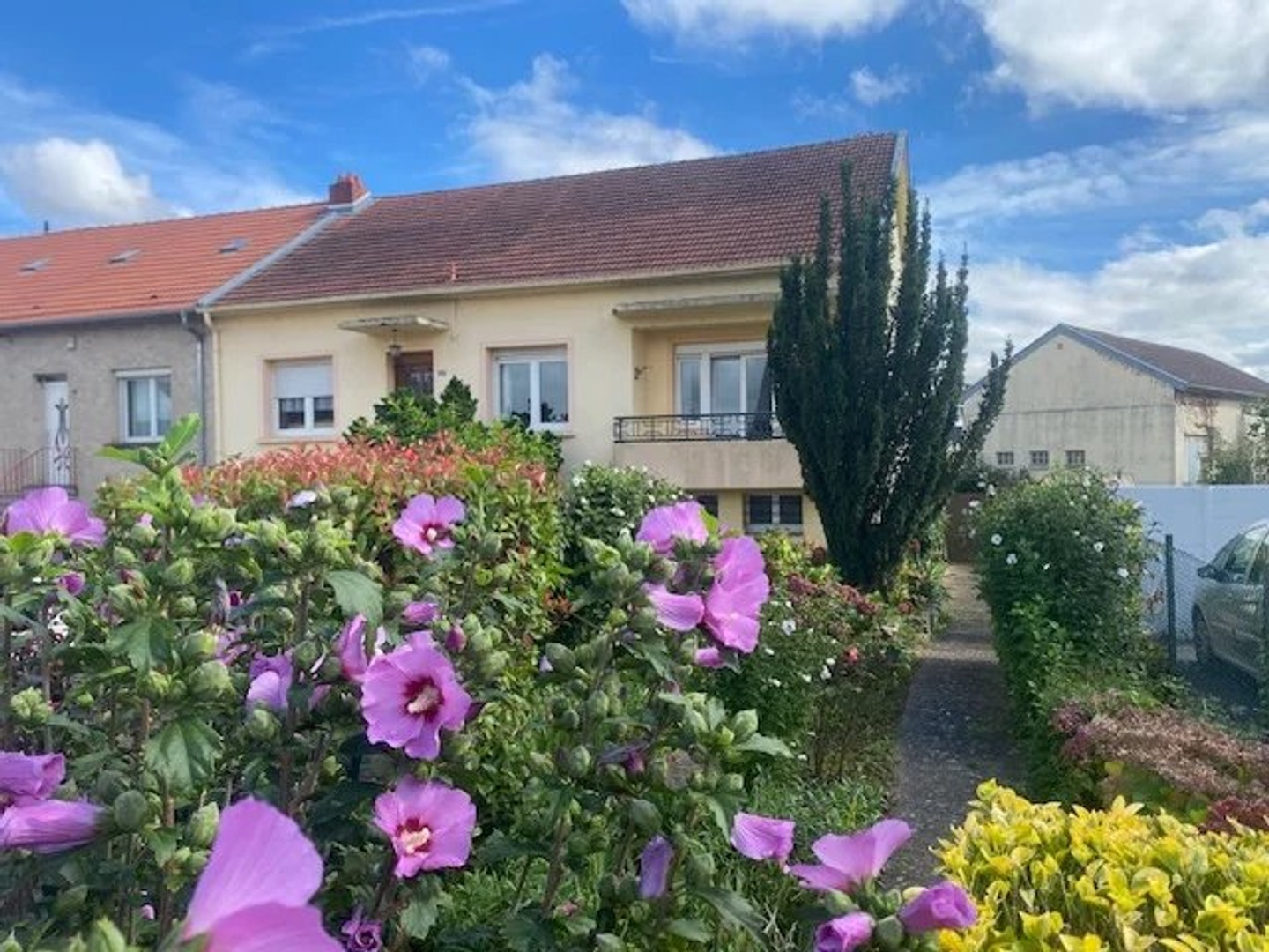 Maizières-lès-Metz: Lumineuse Maison F5 avec jardin