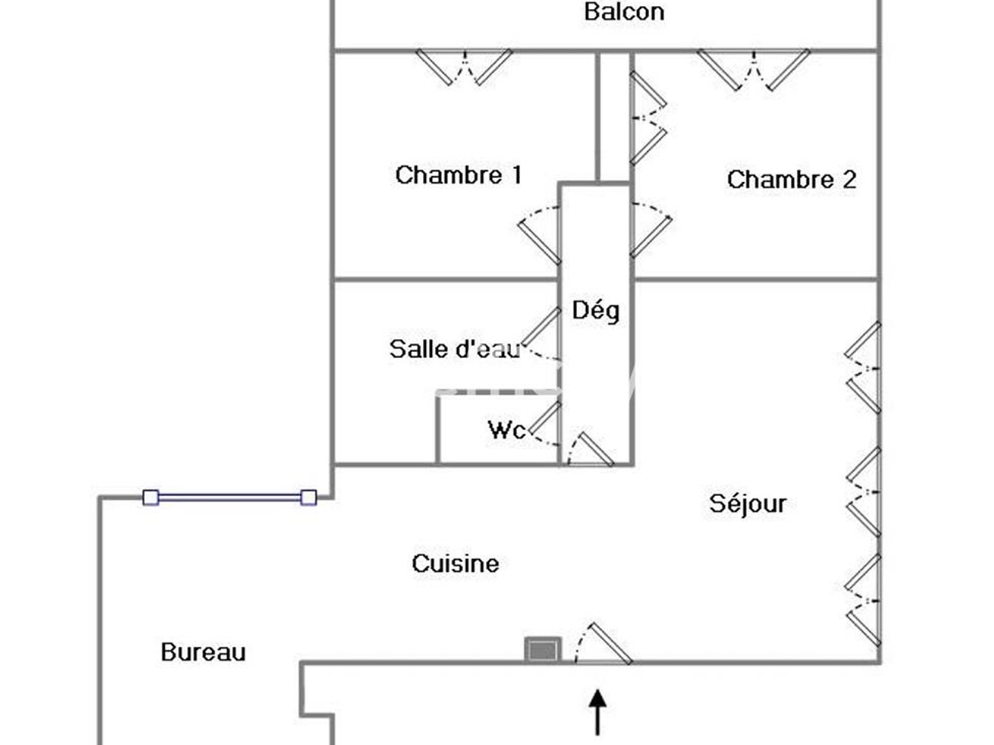Appartement 3 pièces 80 m²
