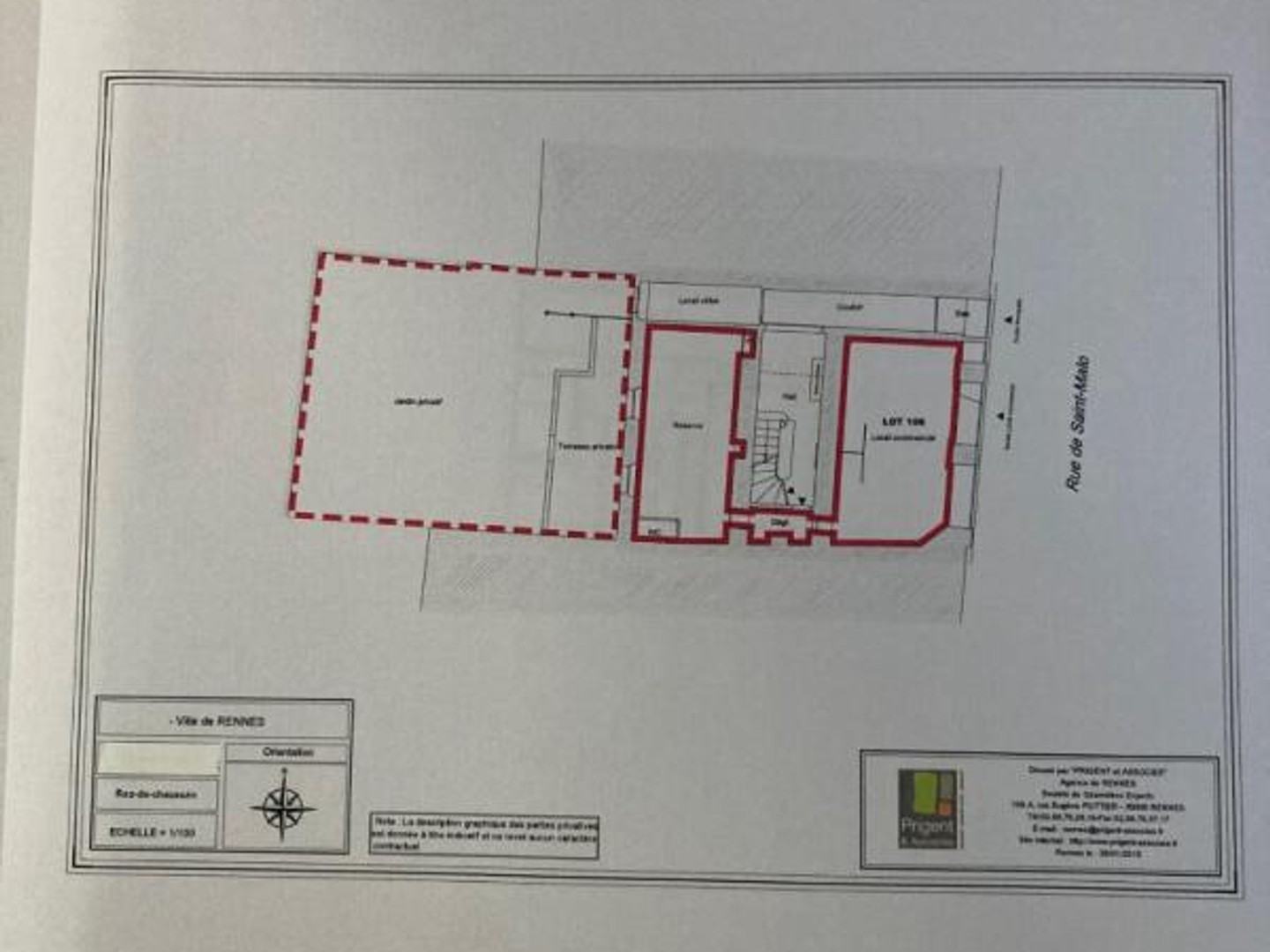 Bureaux 57 m²