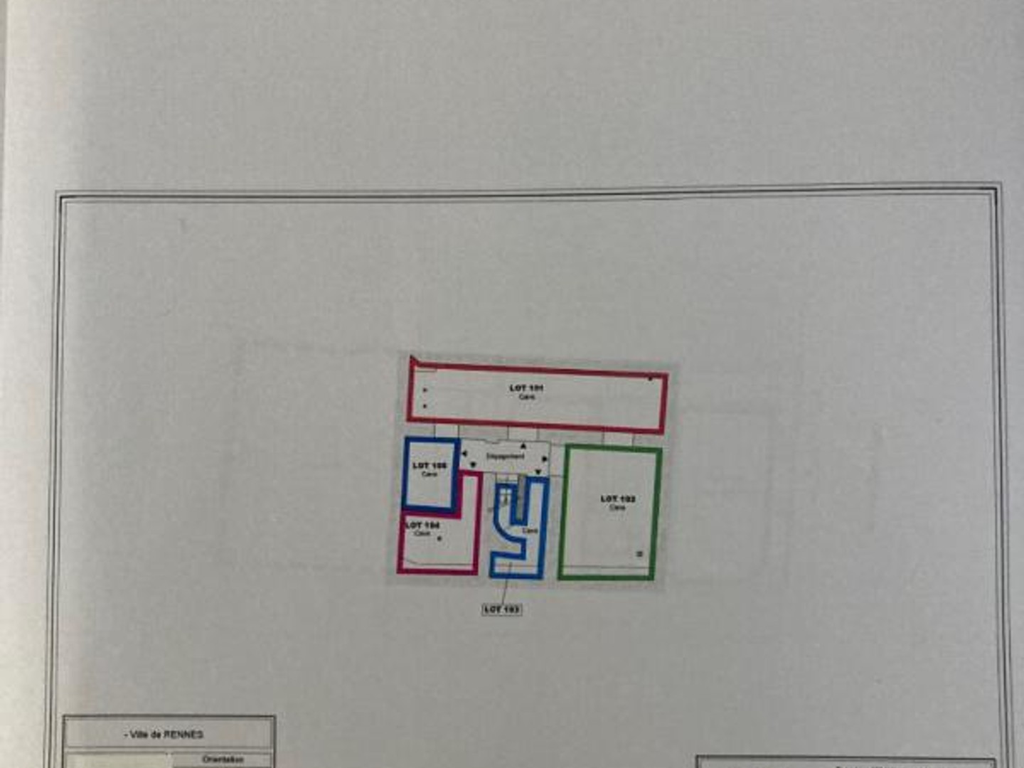 Bureaux à vendre - 57m2 - Rennes (35000)