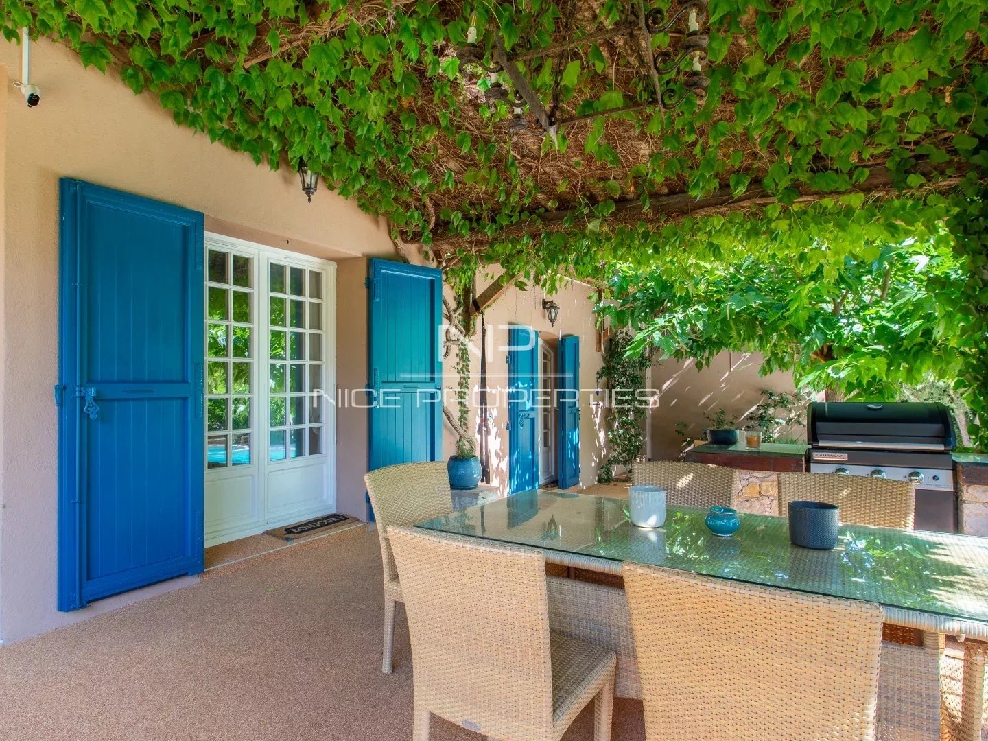 Domaine privé du Castellet à Villefranche-sur-Mer, splendide vil