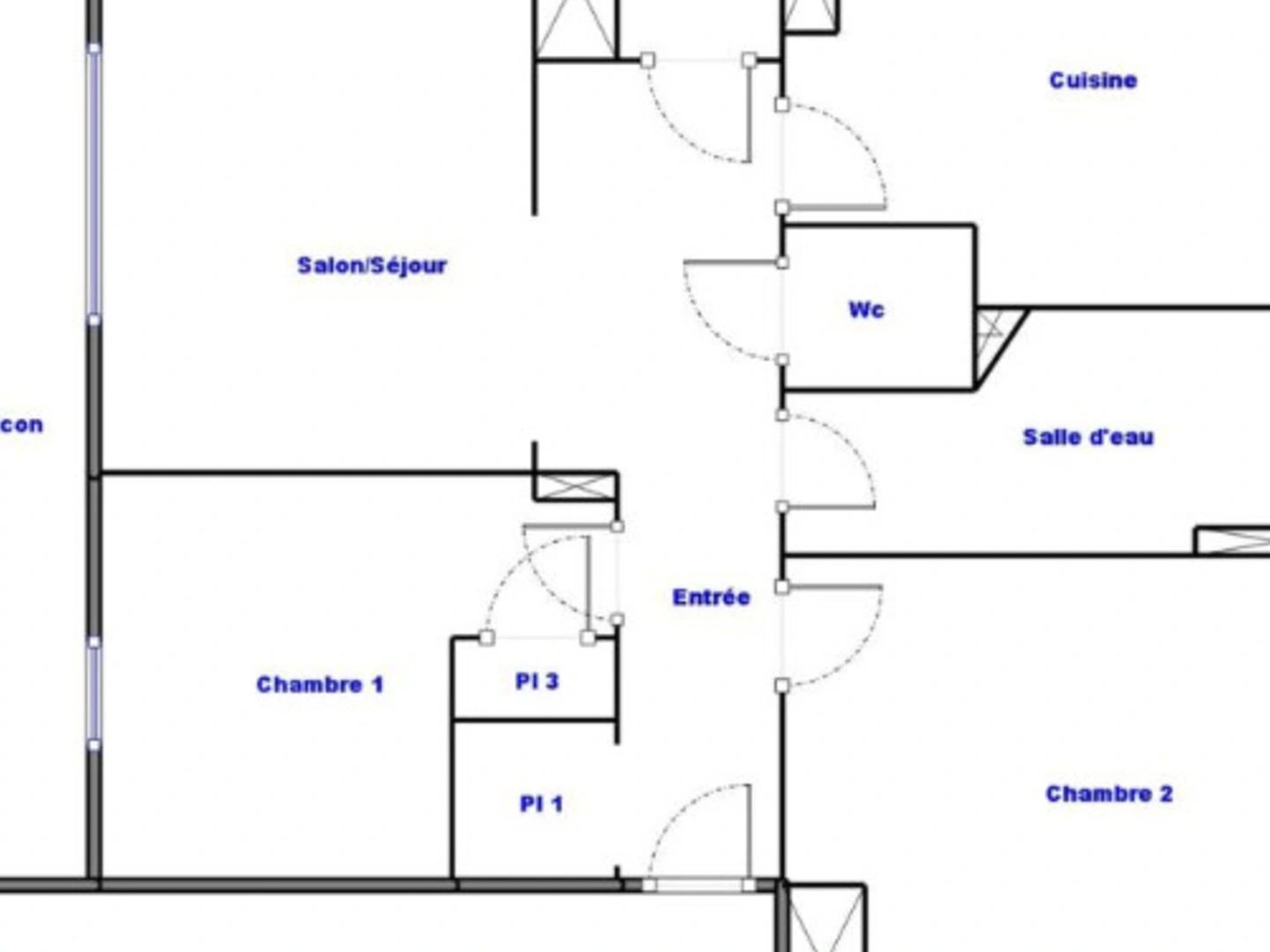 Appartement à vendre - 3 pièces - 60m2 - Grenoble (38100)