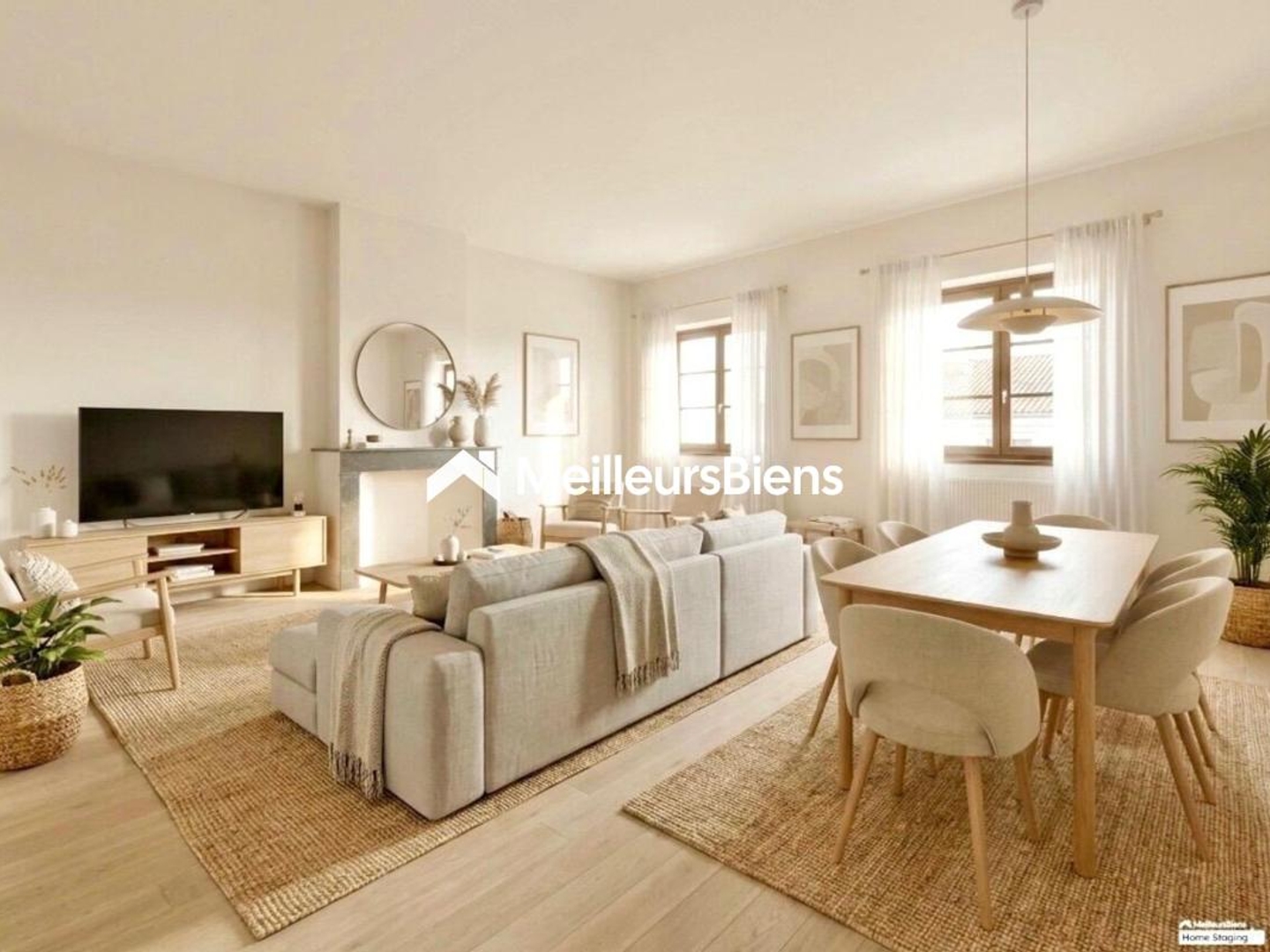 Appartement 4 pièces 86 m², avec cave et stationnement