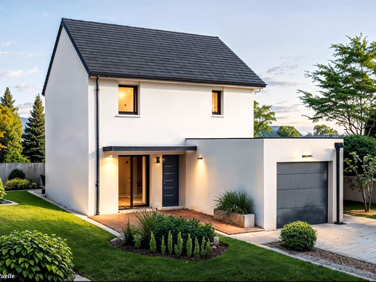 Terrain + maison 82 m²