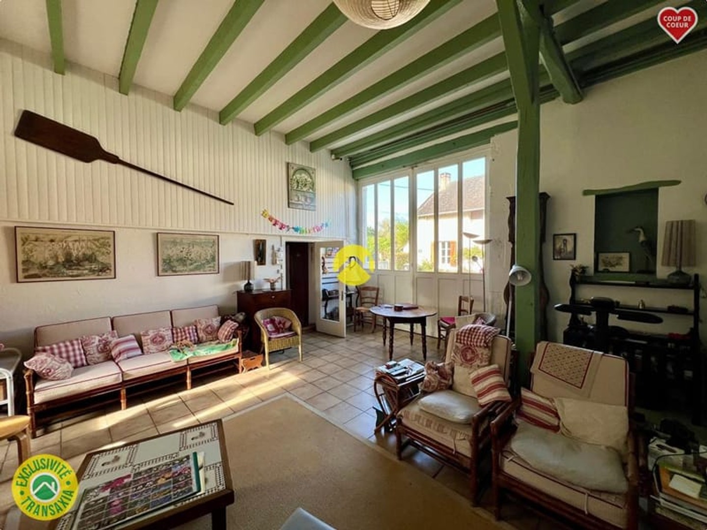 Maison à vendre - 10 pièces - 162m2 - Belleville-Sur-Loire (18240)