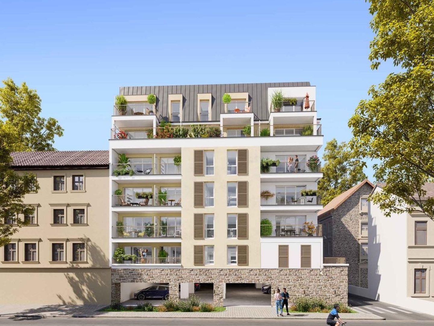 Appartement à vendre - 2 pièces - 40m2 - Villeneuve-Saint-... (94190)