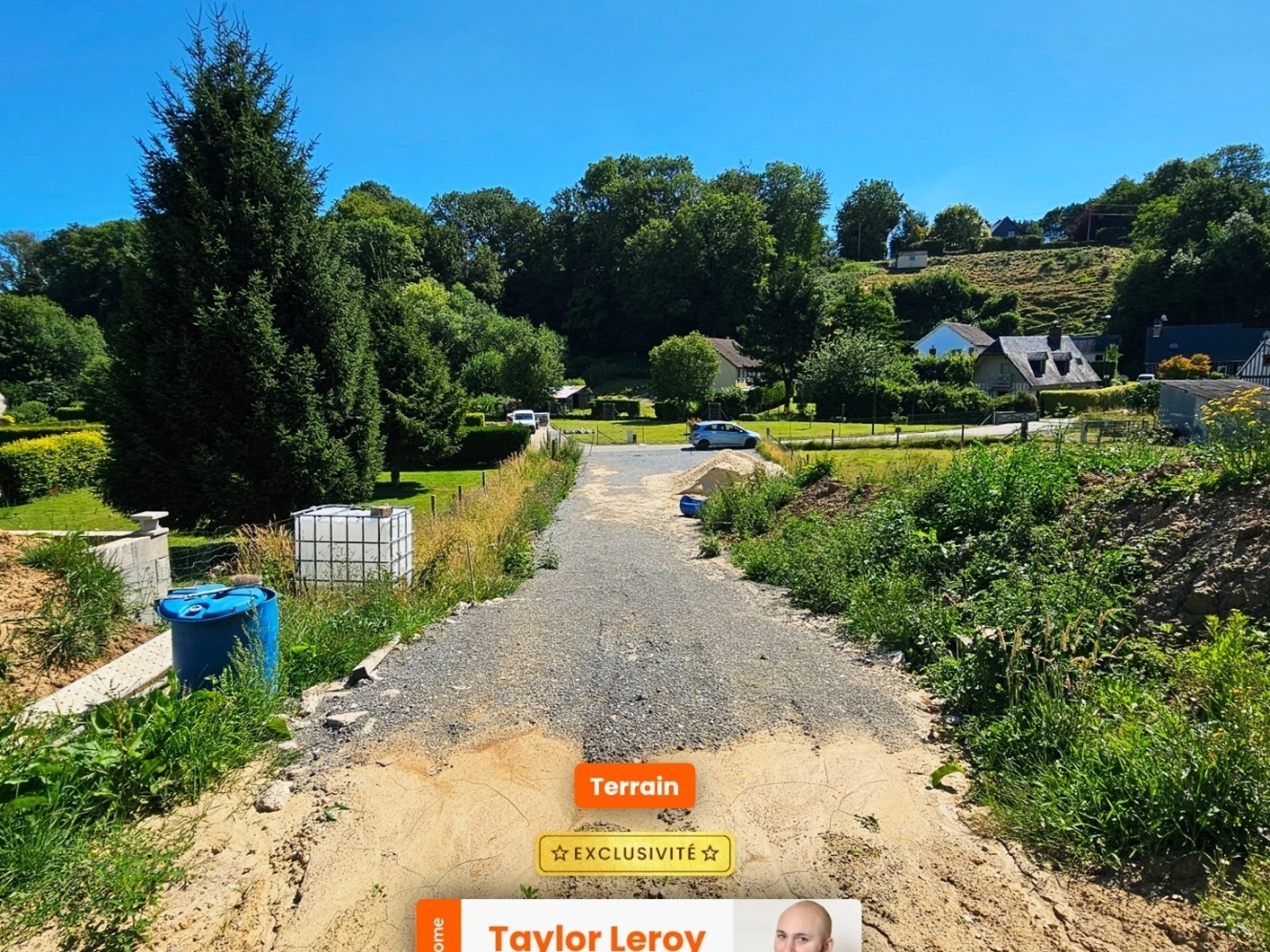 Terrain à vendre - 1833m2 - Fontaine-Le-Dun (76740)