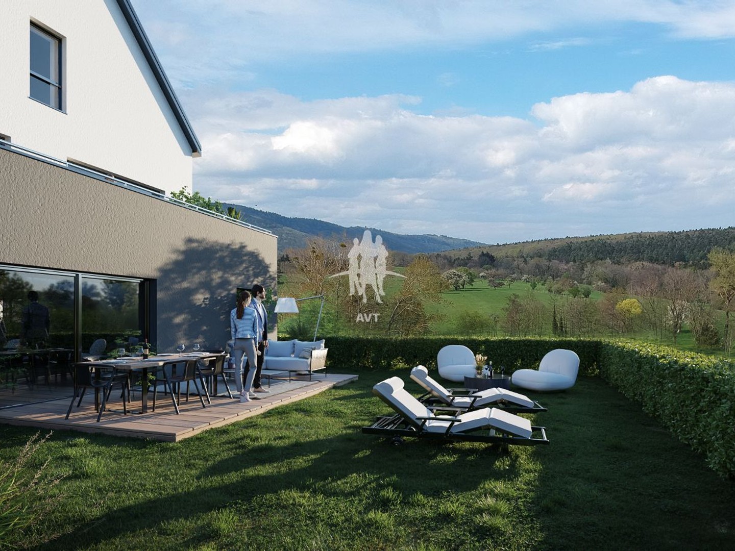 Appartement à vendre - 2 pièces - 53m2 - Nordhouse (67150)