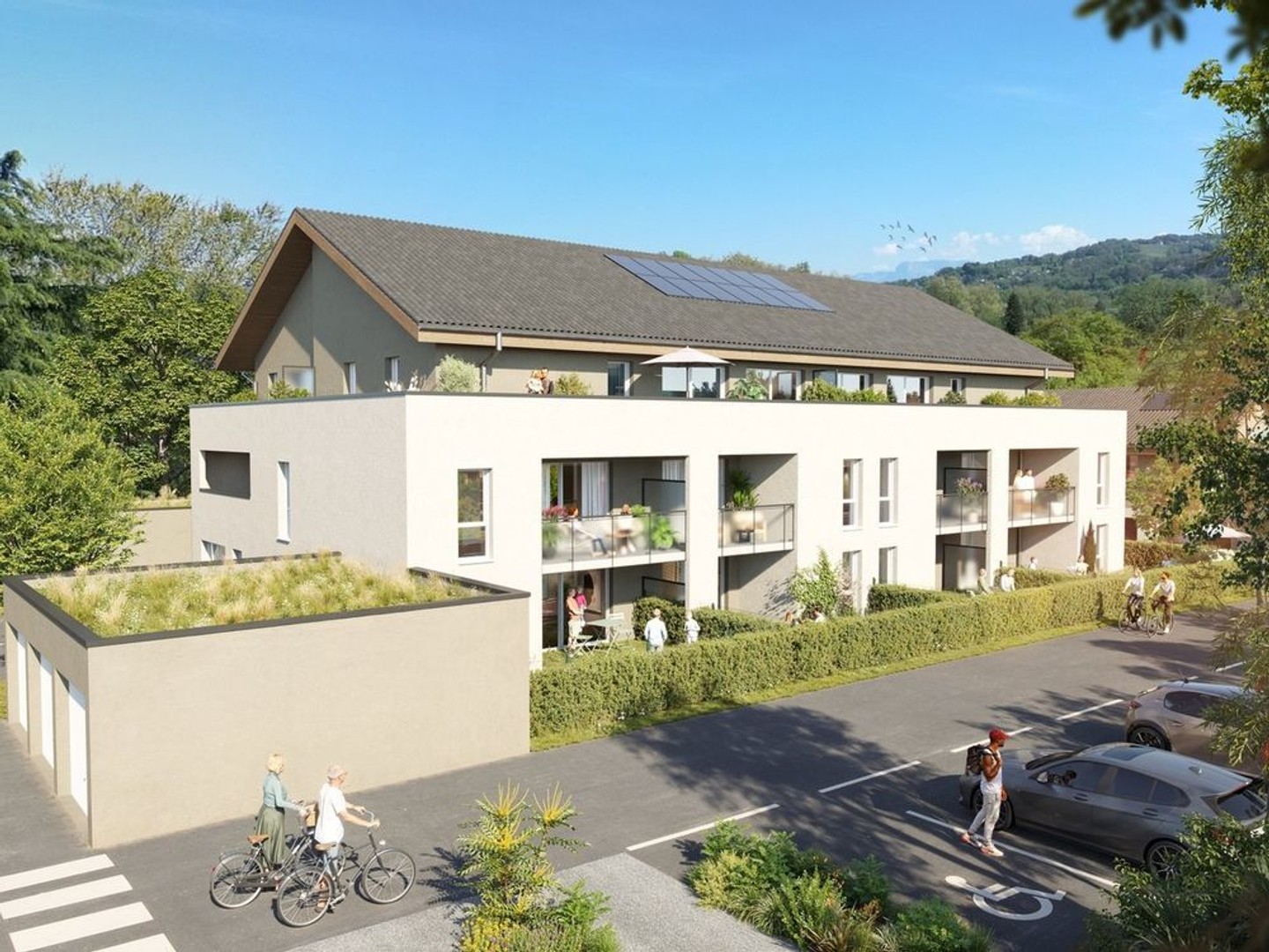 Bel appart T2 de 42.67 m² lumineux à Entrelacs