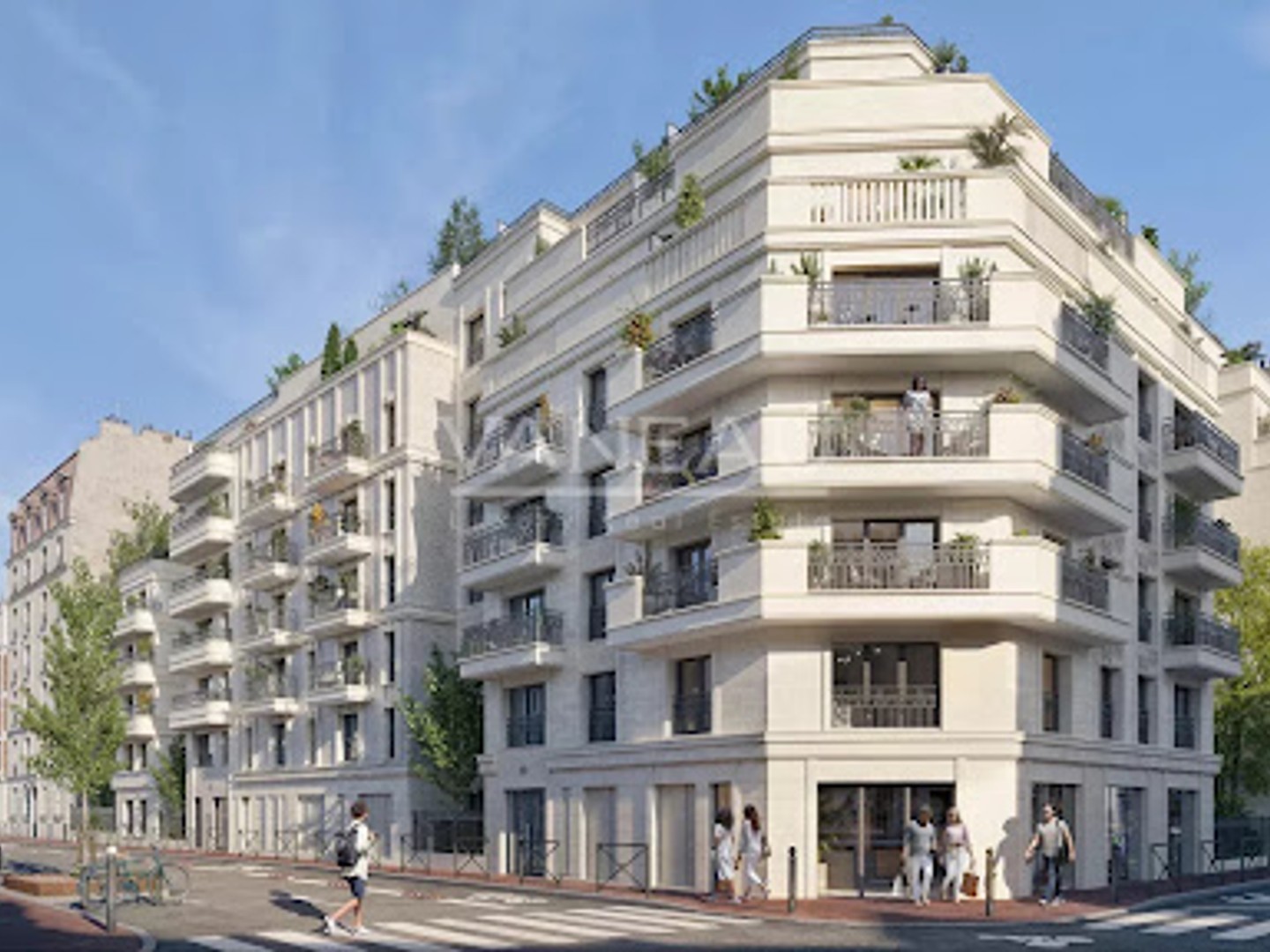 Appartement à vendre - 4 pièces - 99m2 - Levallois-Perret (92300)