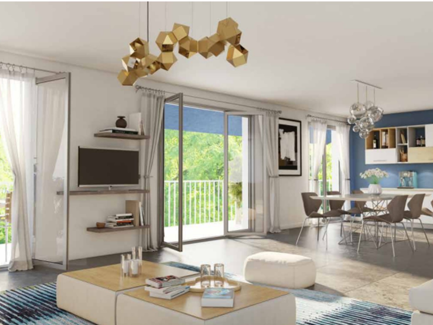 Appartement à vendre - 4 pièces - 84m2 - Quetigny (21800)