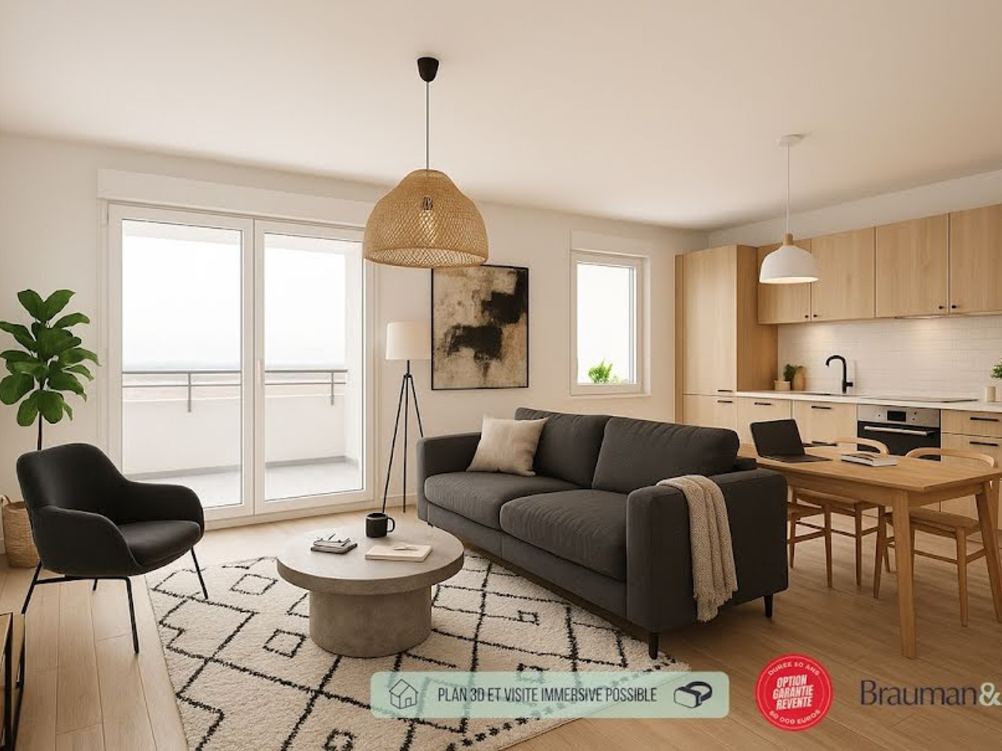 Appartement 4 pièces 85 m²