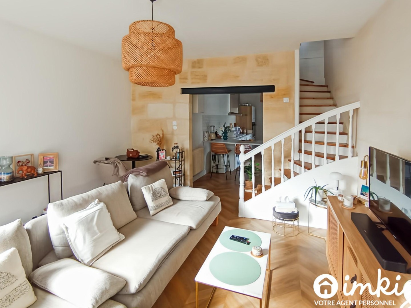 Charmante maison 3 pièces en pierre rénovée