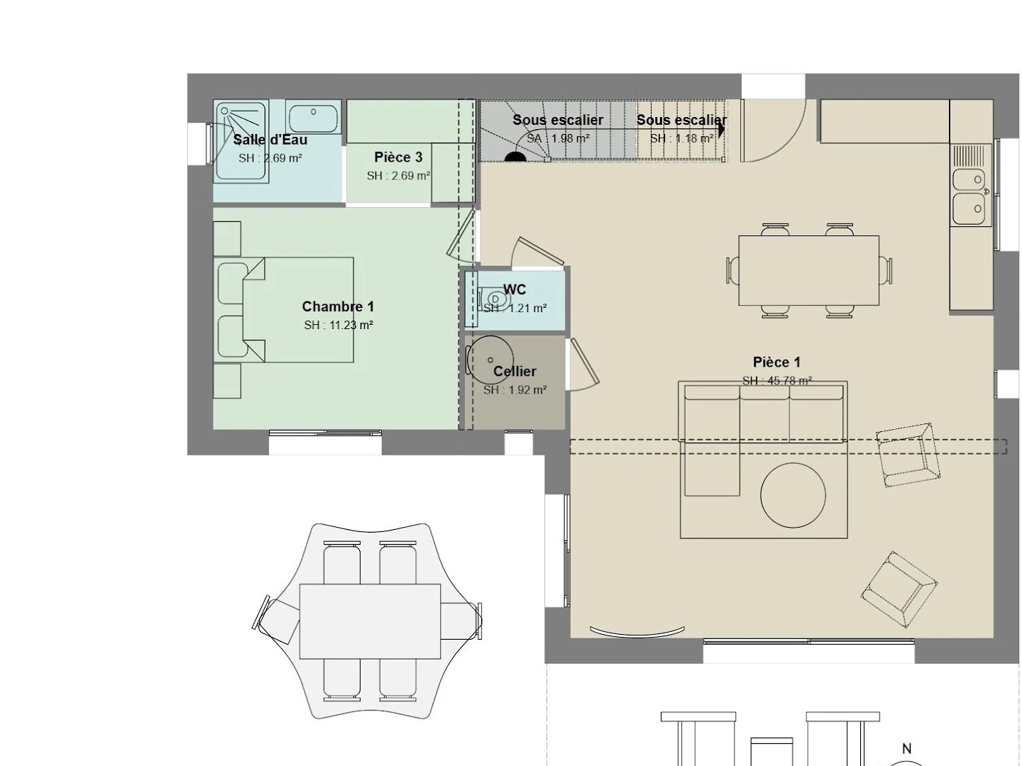 Maison à vendre - 5 pièces - 117m2 - Sanary-Sur-Mer (83110)