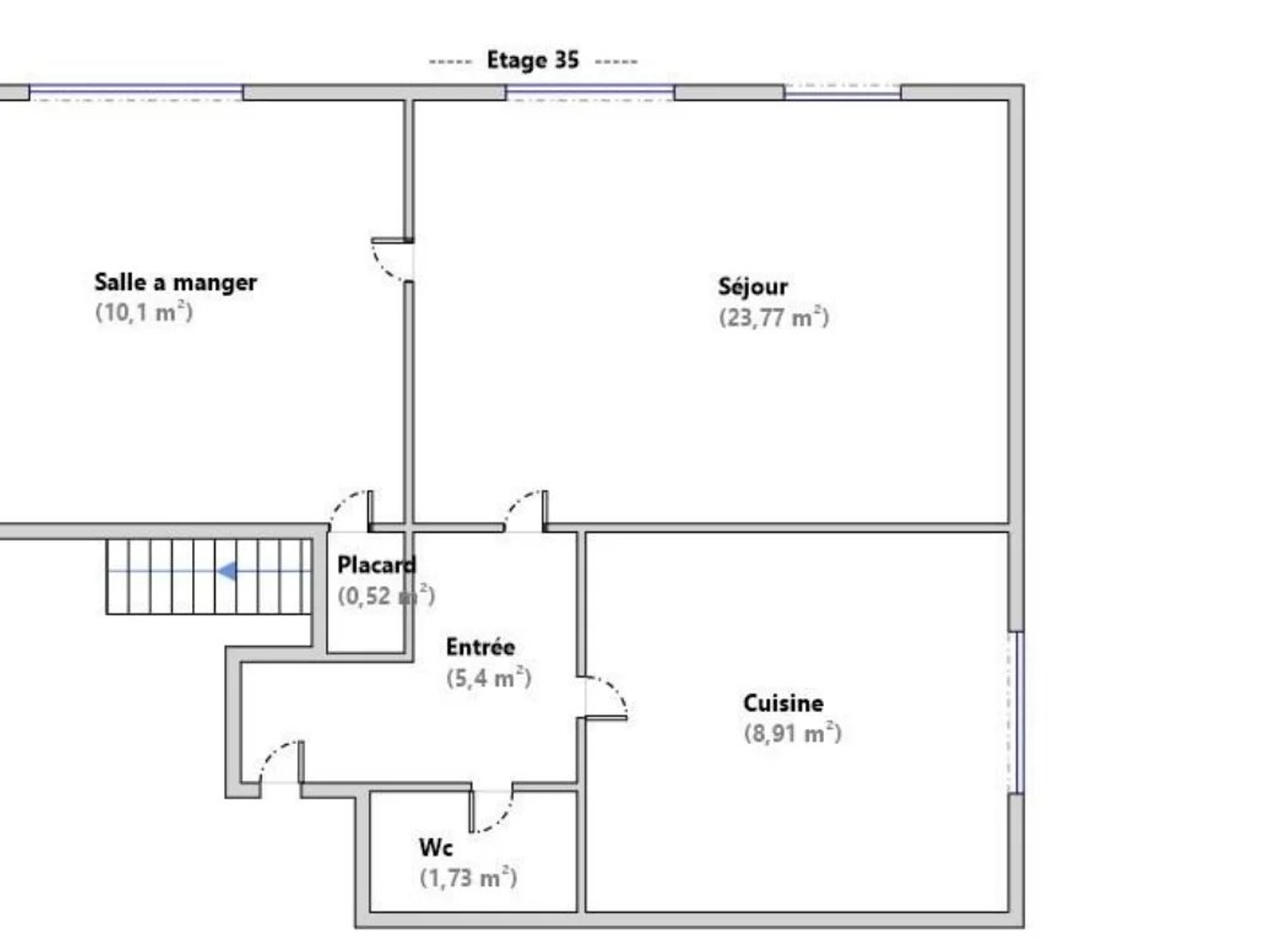 Appartement à vendre - 4 pièces - 115m2 - Courbevoie (92400)